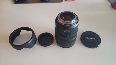 Canon RF 24-70mm F2.8 L IS USM Objektiv + Zubehörpaket: Gegenlichtblende EW-88E