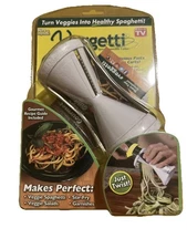 As Seen On TV Veggetti Spiral Slicer Turns Veggies Into Healthy Spaghetti Sealed