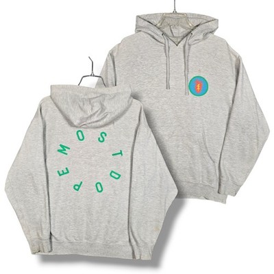 Mac Miller Most Dope Hoodie Mens Large Gray Heart Hip Hop Early Era Sweatshirt