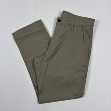 Copper Oak Men's Tech Utility Pant Straight Fit Khaki Tan 32x30