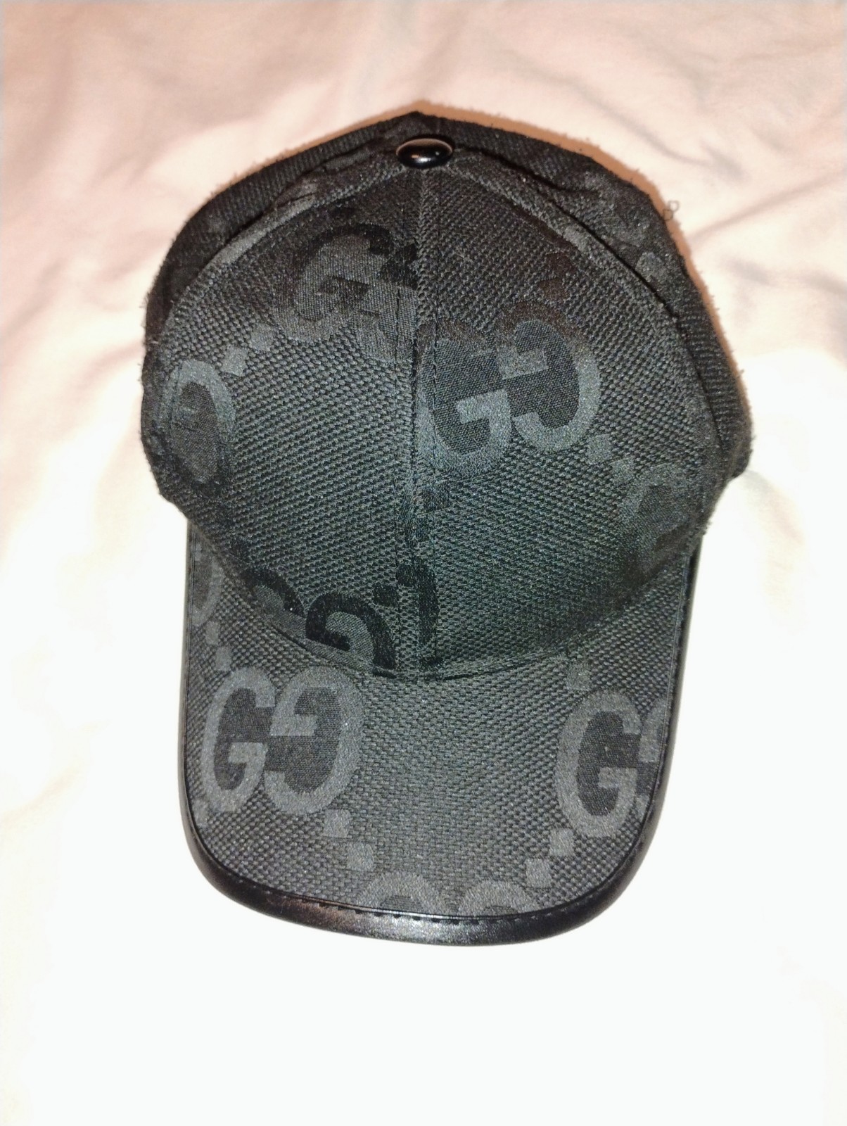 Gucci Baseball Cap Black Adjustable Designer M fo… - image 1