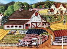 Masterpieces Homegrown 750 Piece Jigsaw Puzzle Fresh Flowers 18  X 24  Complete