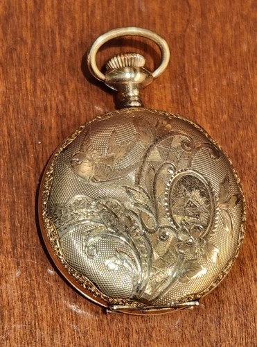 Non-Working Antique Waltham Pocket Watch Gold Filled? Case