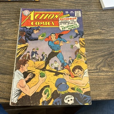 Action Comics #357 - 1938 series DC comics Fine+ Full description below 4 