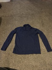 Banana Republic Mens Luxe Touch Polo Shirt Blue Size M