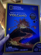 National Geographic Build Your Own Volcano New in Box