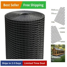 Hardware Cloth 1/2 inch Mesh 48 inches x 100 feet 19-Gauge, Chicken Wire Fenc...