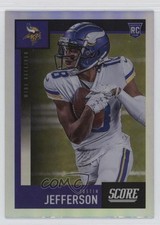 2020 Panini Chronicles Score Update Rookies Silver Justin Jefferson #449 0a0s