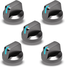 5 Pcs DG94-01480A for Samsung Stove Knob Replacement Parts, Compatible with Sa