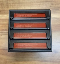 Siedle TM 511-04 B Klingeltaster 4-fach Tastenmodul Braun TM511-4 Geprüft.