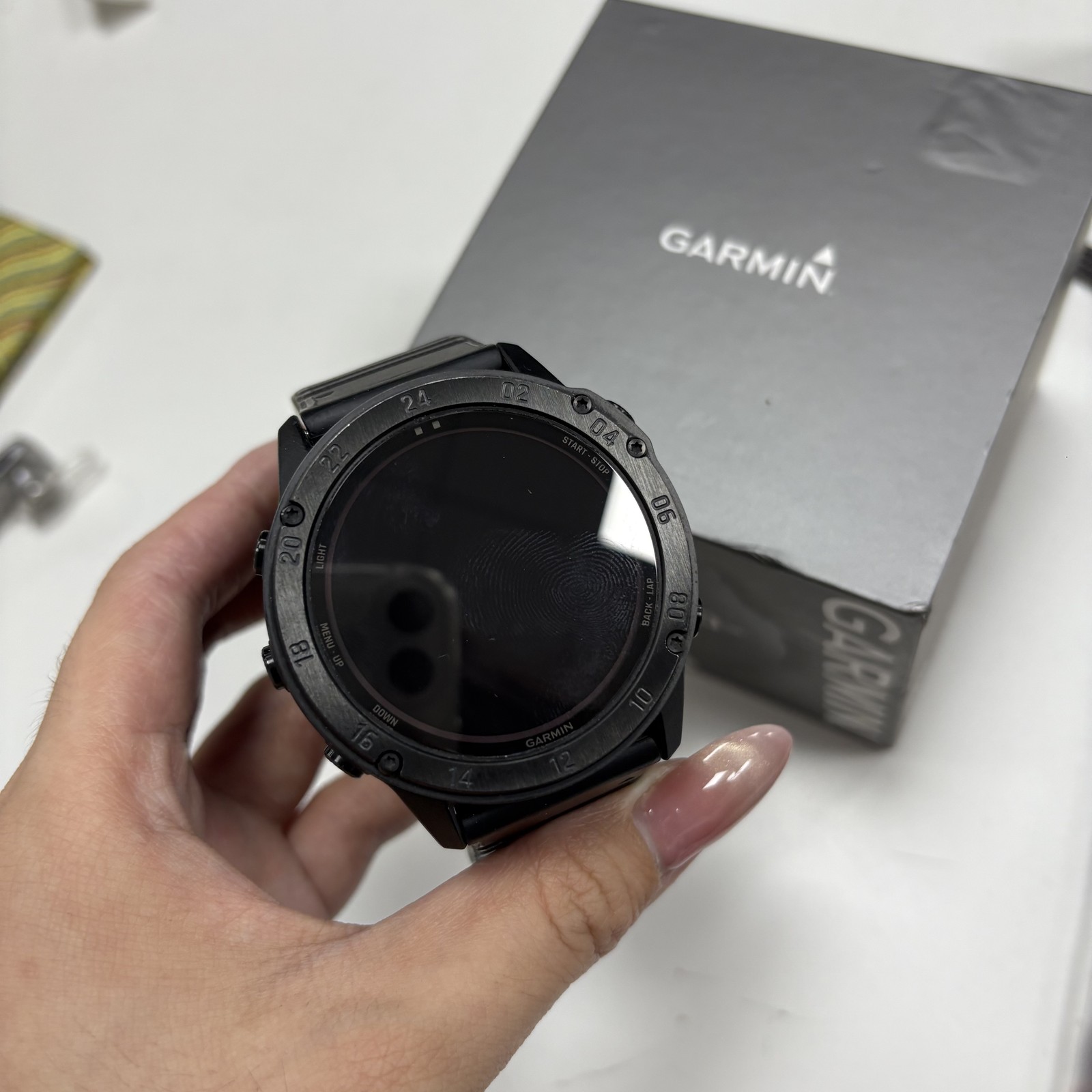 Garmin Tactix Delta - Solar Edition | Premium Tactical GPS Watch Black