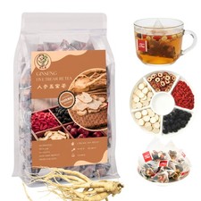 American Ginseng Five Treasures Tea, Kidney Tea Formula with Organic...