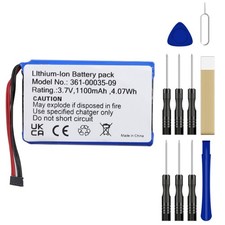 Garmin T5 Mini  TT15 Mini Collar Replacement Battery 10-11828-40, 361-00035-09