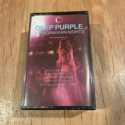 Deep Purple - Scandinavian Nights Live CASSETTE TAPES 1st UK issue NEW rainbow