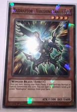 Yu-Gi-Oh! TCG Raidraptor - Vanishing Lanius SP15-DE029 Shatterfoil 1st Ed NM