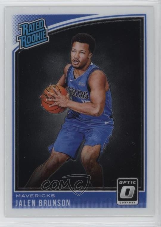 2018-19 Panini Donruss Optic Rated Rookie Jalen Brunson #179 Rookie RC 05v0