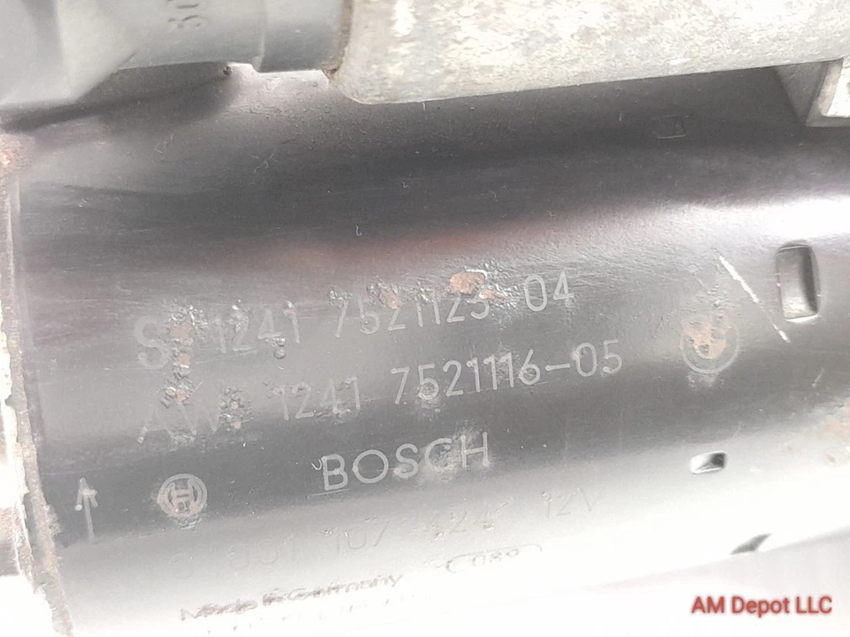 BMW 335i 335xi 328xi 328i 2007 E90 E92 N52 N54 motor arranque 12412354701 Foto 4 de 4