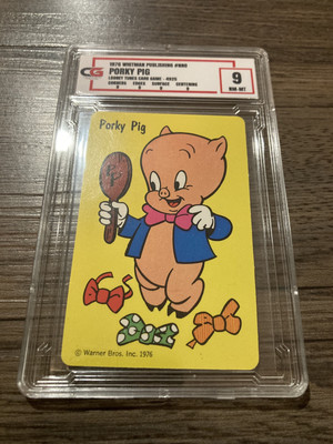 1976 Whitman Publishing Porky Pig CG 9 Looney Tunes Card Game