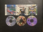 Virtua Cop, Daytona USA, Virtua Fighter 2 Lot Sega Saturn Not For Resale sleeve