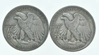 Sharp 50c 1943 1945 Walking Liberty Half Dollar - Collection Lot *711