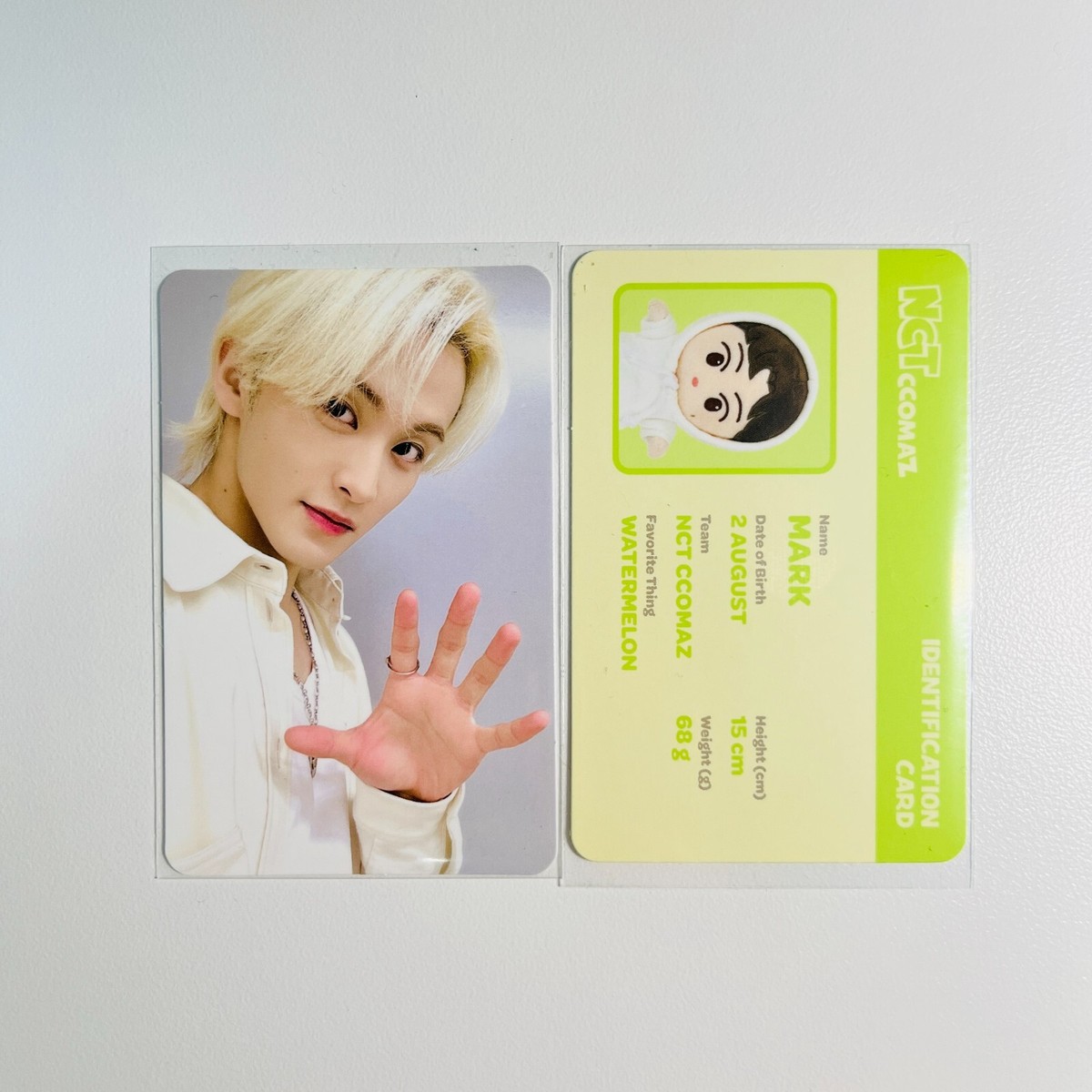 NCT CCOMAZ GROCERY STORE OFFICIAL MD RANDOM TRADING CARD [RED ver.]+Free  gift