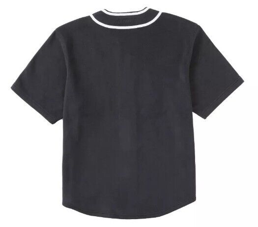 Supreme Polartec Baseball Jersey Black Men's Size Small FW24 Supreme Polartec Baseball Jersey Black Men's Size Small FW24