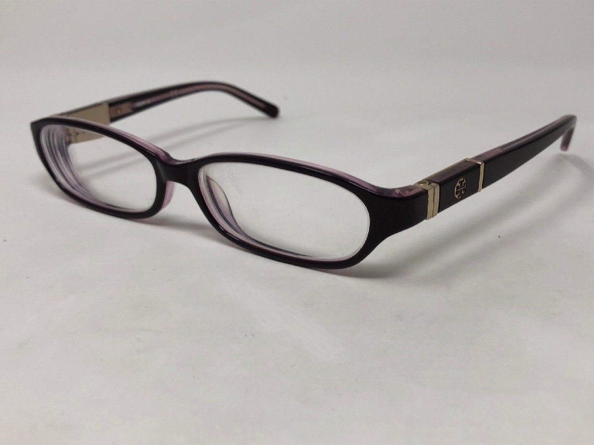 TORY BURCH TY2014 921 Eyeglasses Frame 52-14-135 Purple/Gold  display picture 1