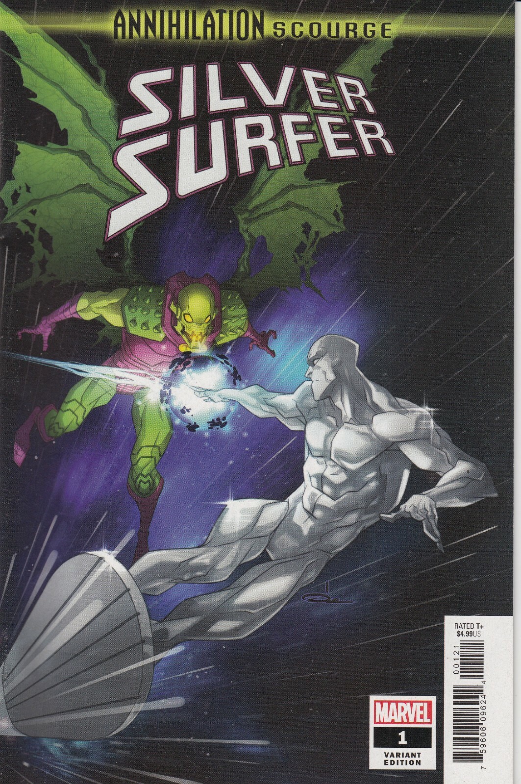 Annihilation Scourge Silver Surfer #1 Yildrim Variant Cover New/Unread Marvel