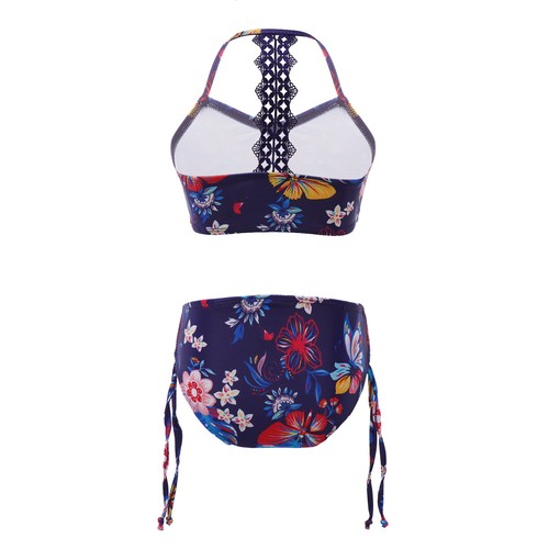 Kids Girls Bikini Swimsuits Swimwear Bathing Suits Tankini 2 Pieces Beachwear - Picture 21 of 51