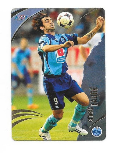 Karte Frankreich Fußball 2009 - Nr. 029 - Le Havre - Cédric Fauré