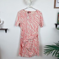 n:Philanthropy June Mini Dress Tropical Abstract Coral NWT Women SIZE S