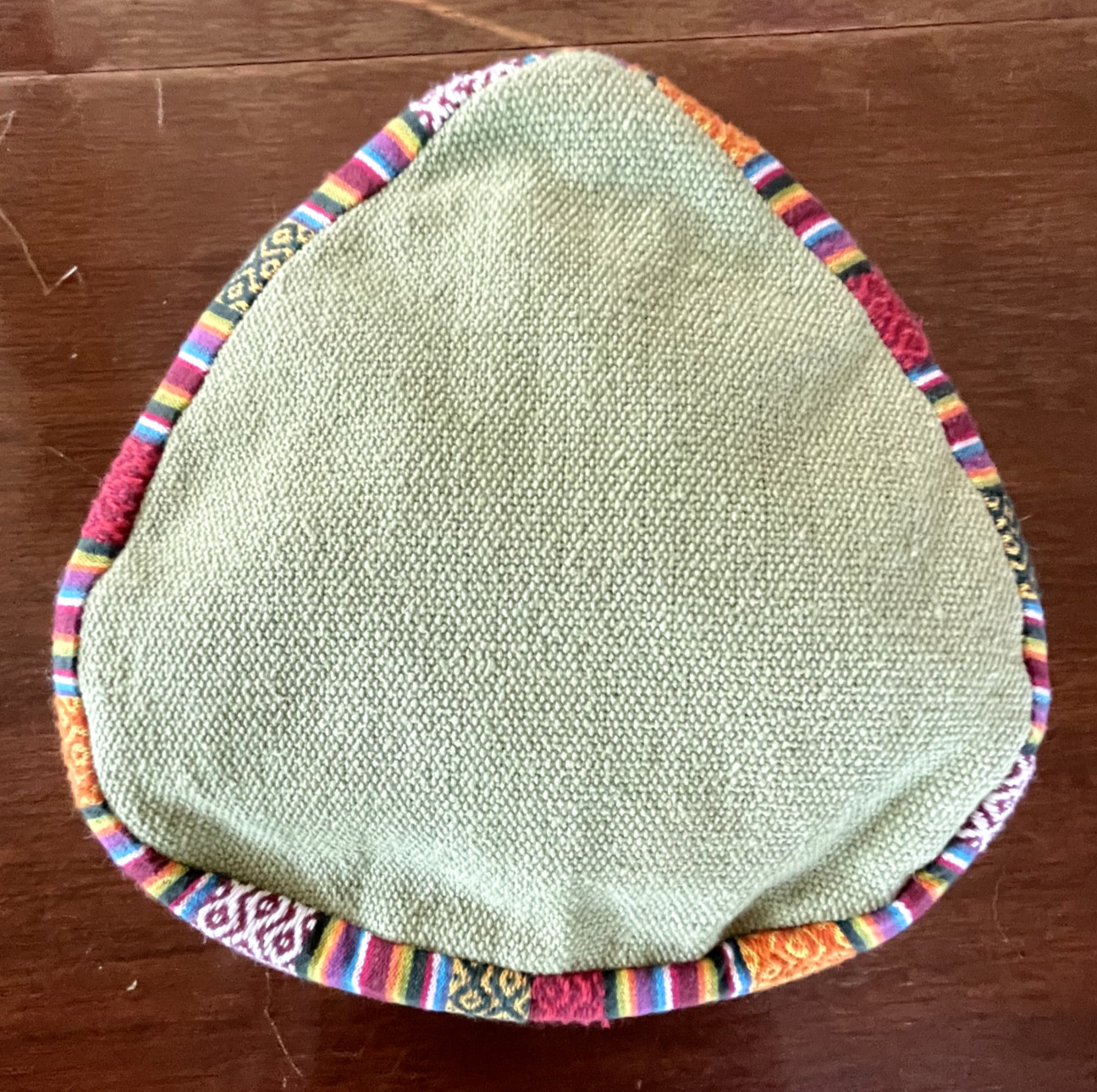 Collapsable Zip up Pouch Hemp Backpack - image 5