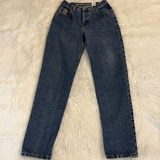 Cruel Girl Jeans Blue Denim Relaxed Tapered Leg Women's Size 13L Western Cowgirl