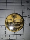 VINTAGE SWARTCHILD AND COMPANY WATCHMAKER'S AND JEWELER'S EMPTY TIN