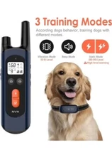 NVK TC-20A Waterproof Dog Training Shock Collar - Black - Brand New Sealed