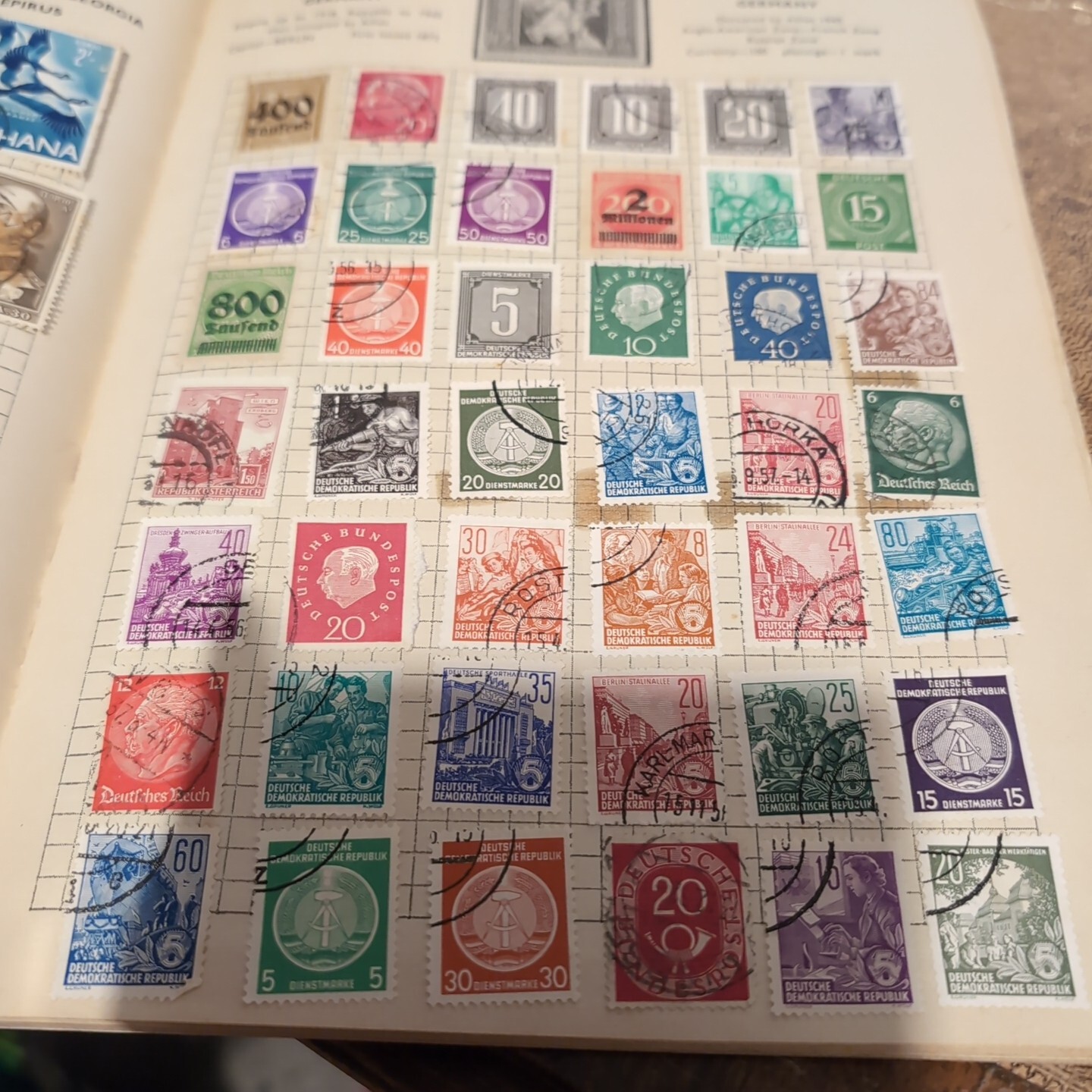 Vintage Ace Universal Stamp Album World Stamps eBay