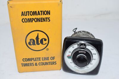 NEW ATC 305 305B008A10XX Automatic Timing Control 0-120 115/60 PLC Timer 