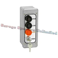 MMTC PBTL-3 Nema 4 Exterior Three Button Lockout Surface Mount Control Station