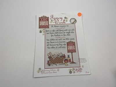 Sue Hillis Designs Fancy Work Counted Cross Stitch Pattern With Charms