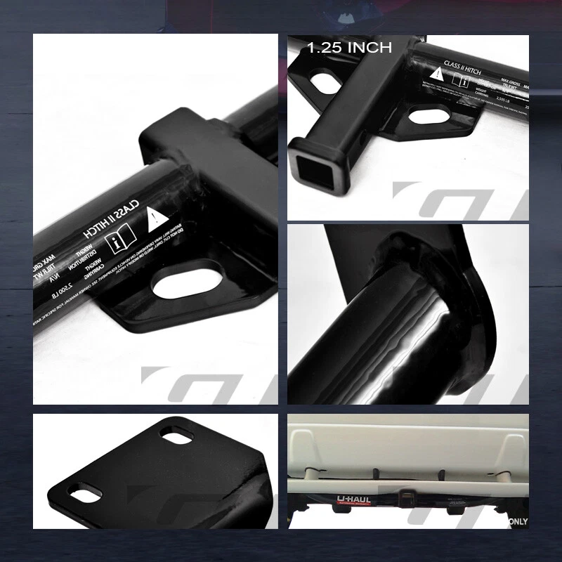 Remolque clase 2 enganche receptor parachoques trasero remolque 1,25" para Toyota Matrix 2003-2008 Foto 3 de 3