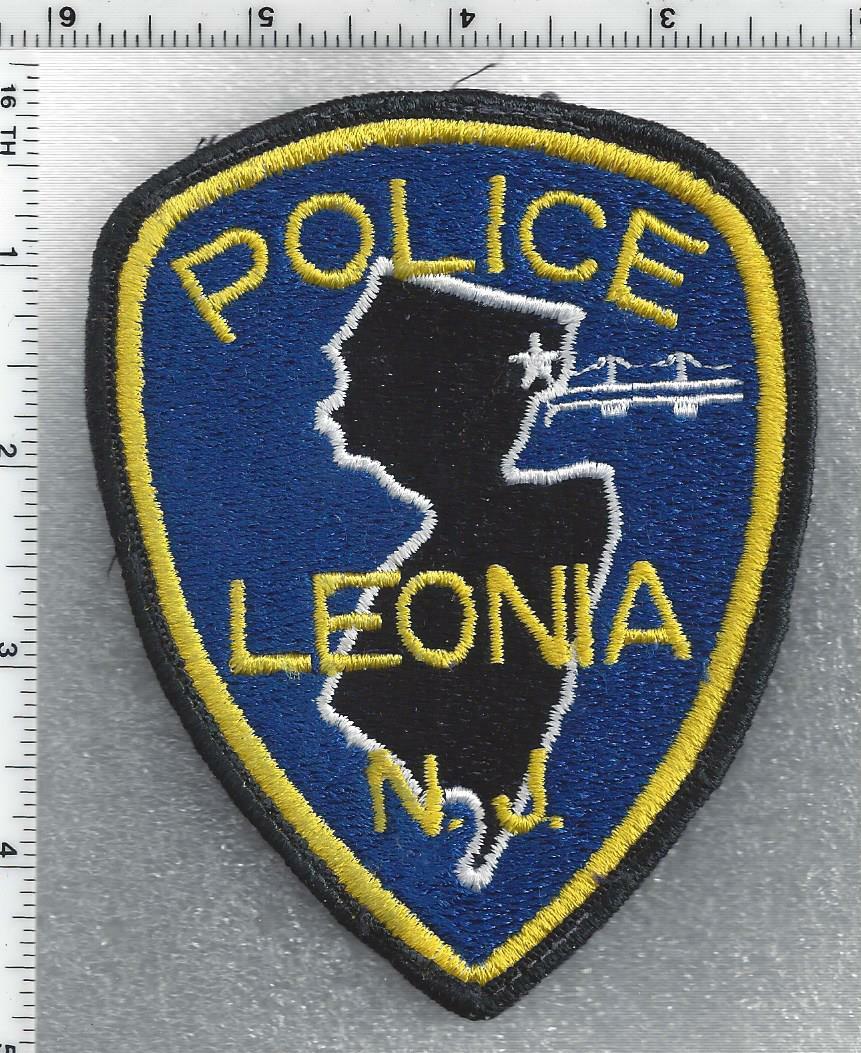 Leonia Police (New Juvenile) 1st Issue Uniform Takeoff Shoulder Patch