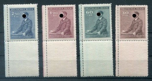Bohemia 85/88LS With Empty Space Under ** MNH MINT NEVER HINGED (80756)