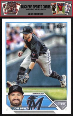 2023 Topps Royal Blue Jon Berti #72
