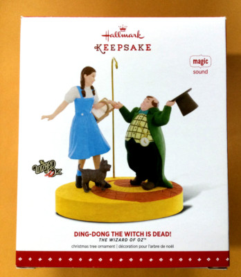 DING-DONG THE WITCH IS DEAD,WIZARD OF OZ,Yr 2015 HALLMARK,FEATURES SOUND