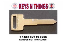 CIRCA 2002 Honda ST1100A MOTORBIKE KEYS CUT TO CODE OR IMAGE