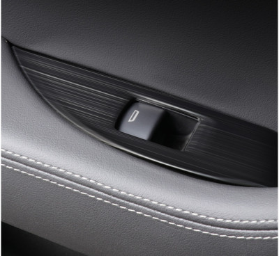 Window Lift Panel Switch Cover Trim Black Titanium Fit For Cadillac CT5 2020-24