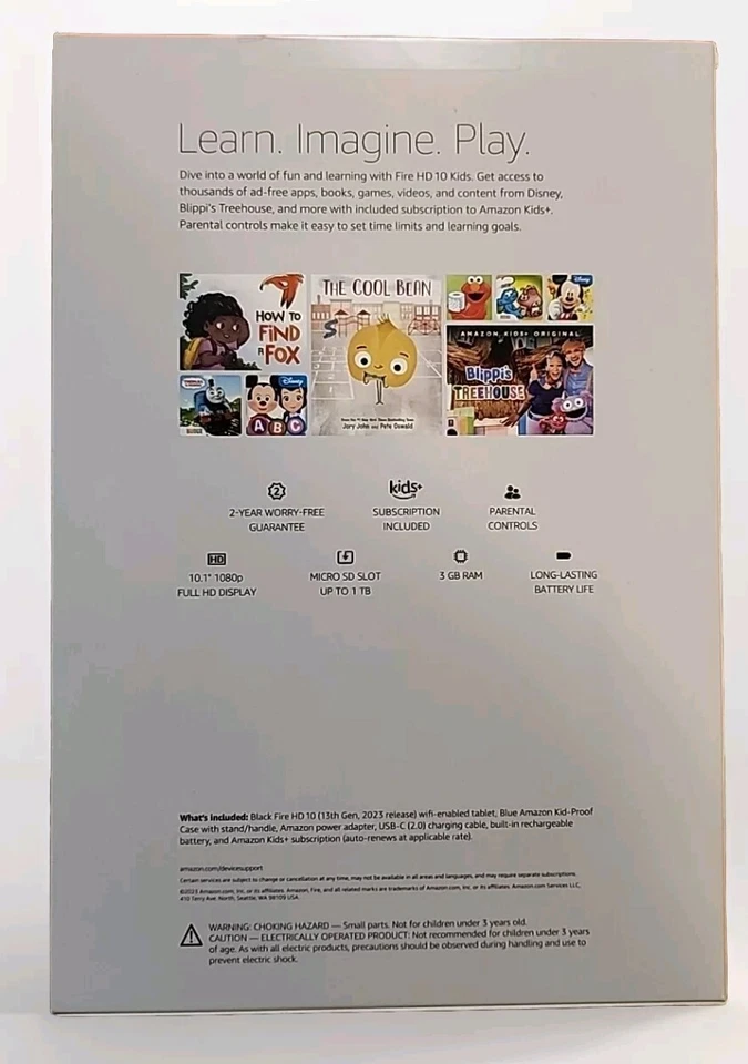 Amazon Kindle Kids Fire HD 10" Tablet (Newest Gen 13 - 2023 Release) 32G - Pink - Image 4 of 4