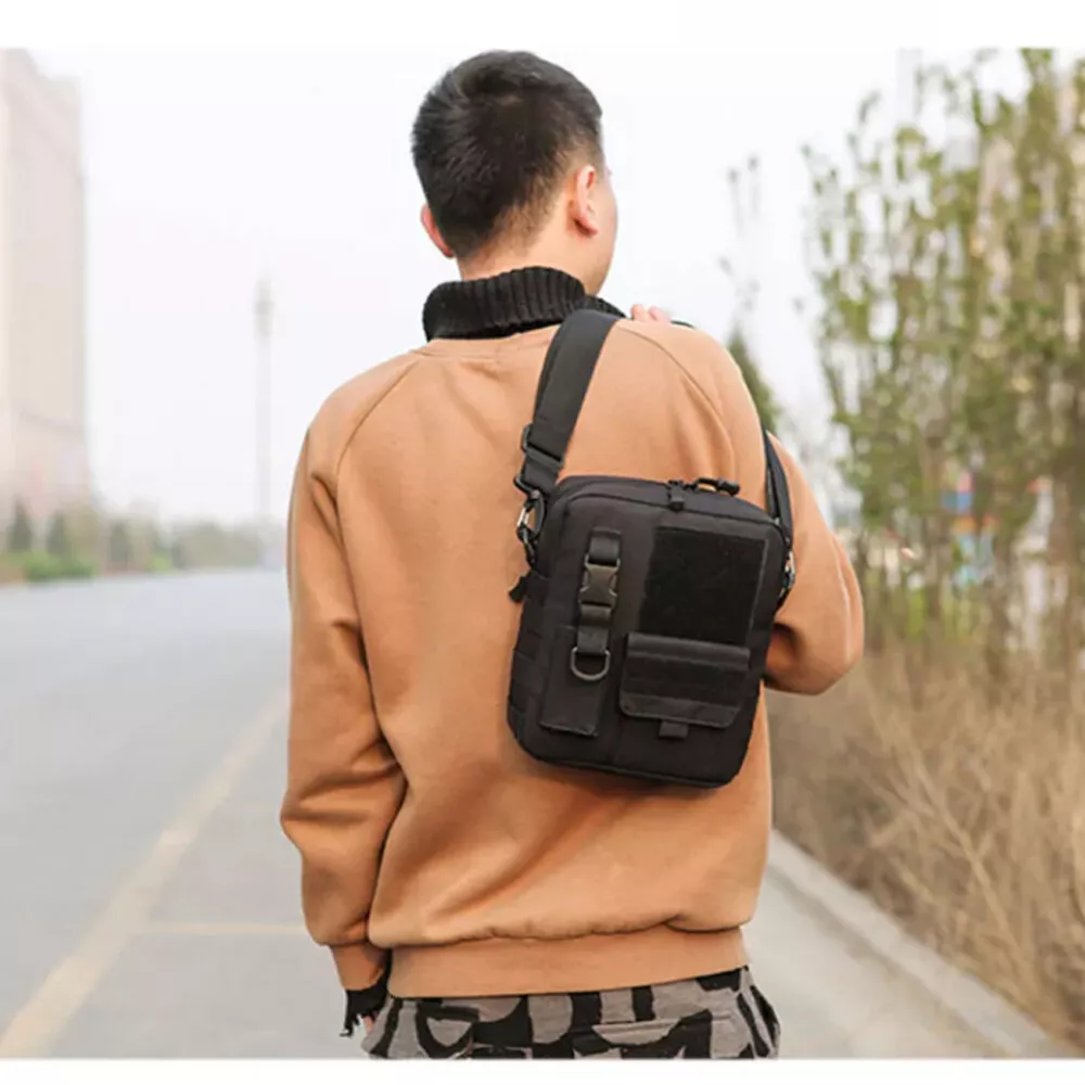 Men's Crossbody Bag, Simple Casual Mini Crossbody Pack Cell Phone