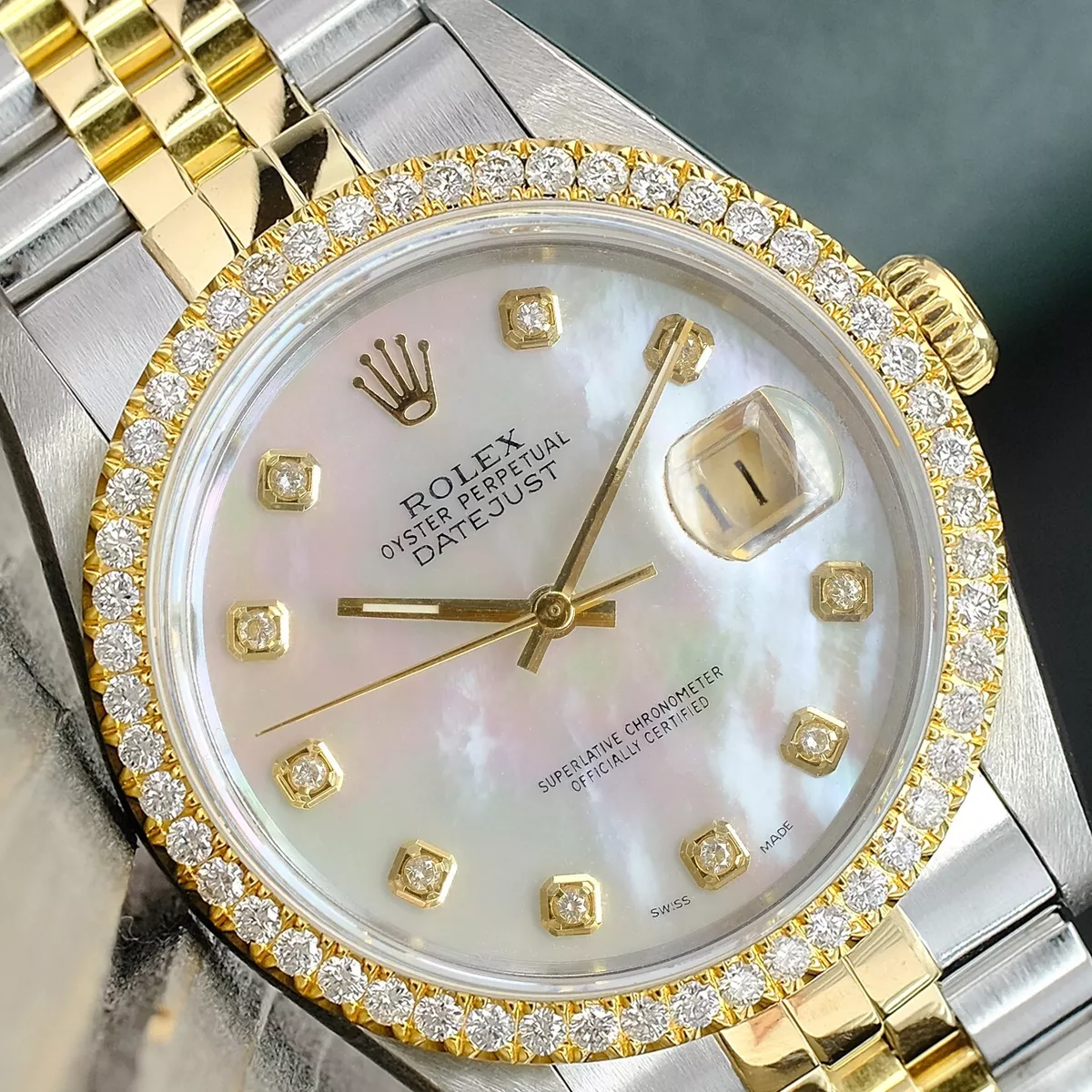 Rolex datejust top bezel types