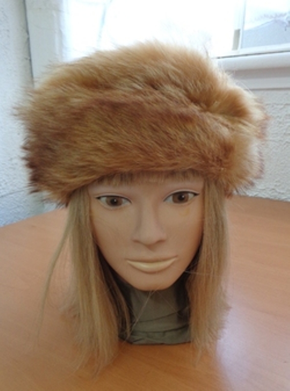 MINT CANADIAN TANUKI RACCOON RACOON FUR HAT CAP WOMEN WOMAN  display picture 3